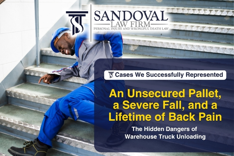 An Unsecured Pallet, a Severe Fall, and a Lifetime of Back Pain: The Hidden Dangers of Warehouse Truck Unloading