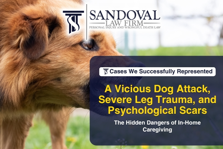A Vicious Dog Attack, Severe Leg Trauma, and Psychological Scars: The Hidden Dangers of In-Home Caregiving
