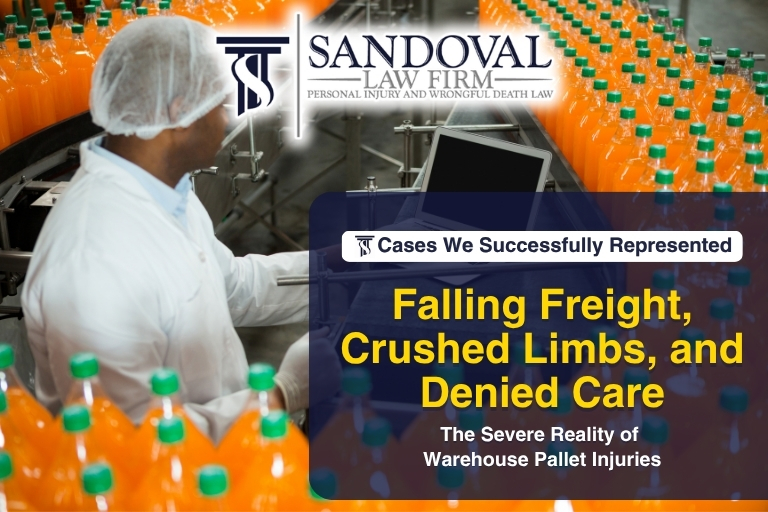 Falling Freight, Crushed Limbs, and Denied Care: The Severe Reality of Warehouse Pallet Injuries